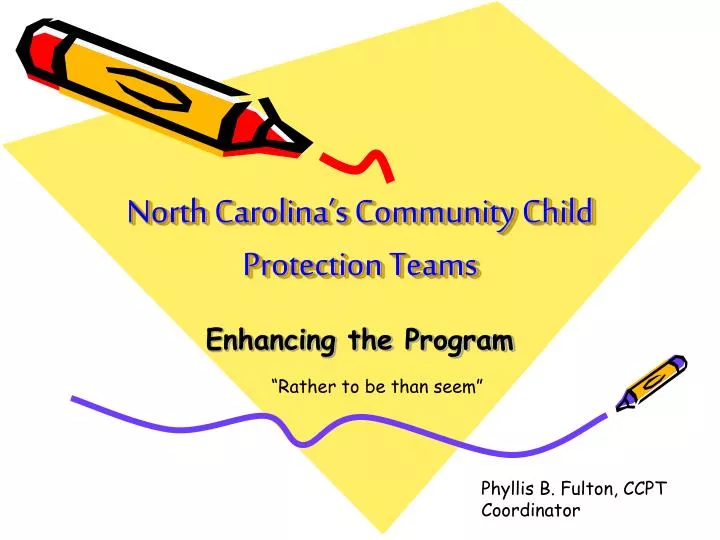 north carolina s community child protection teams