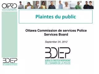 plaintes du public