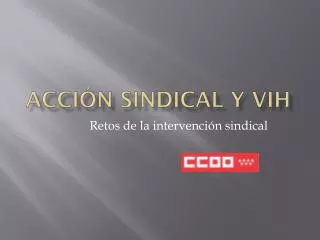 acci n sindical y vih