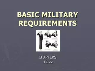 BASIC MILITARY REQUIREMENTS