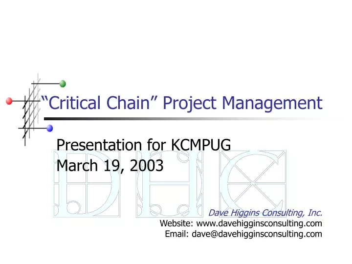 critical chain project management