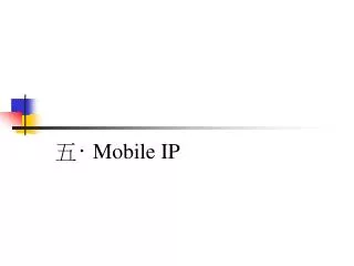 mobile ip