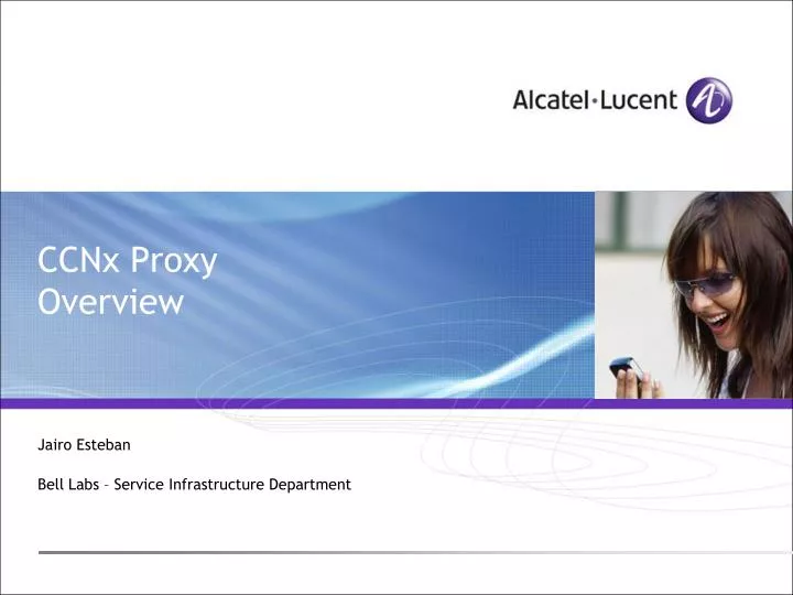 ccnx proxy overview