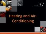 Heating and Air-Conditioning
