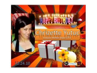Chrizette Yutuc