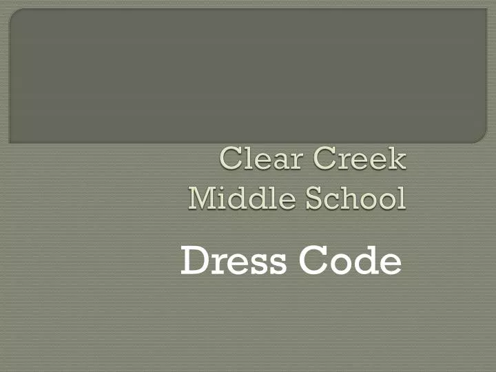 clear creek middle school