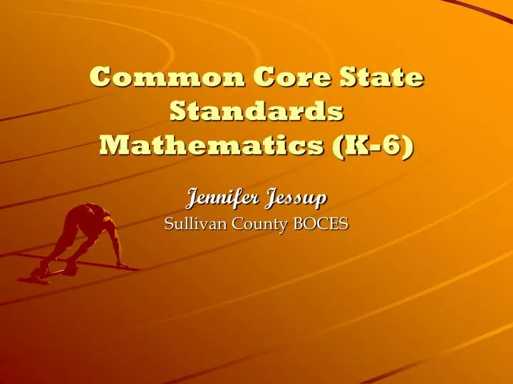 common core state standards mathematics k 6
