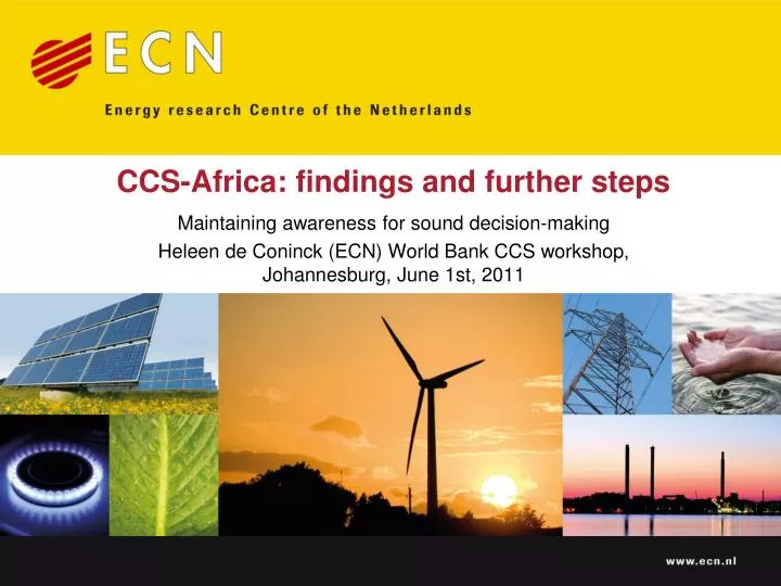 ccs africa findings and further steps