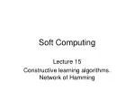 Soft Computing - slide 1
