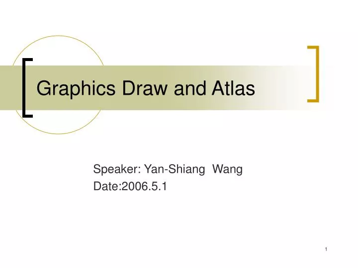 graphics draw and atlas