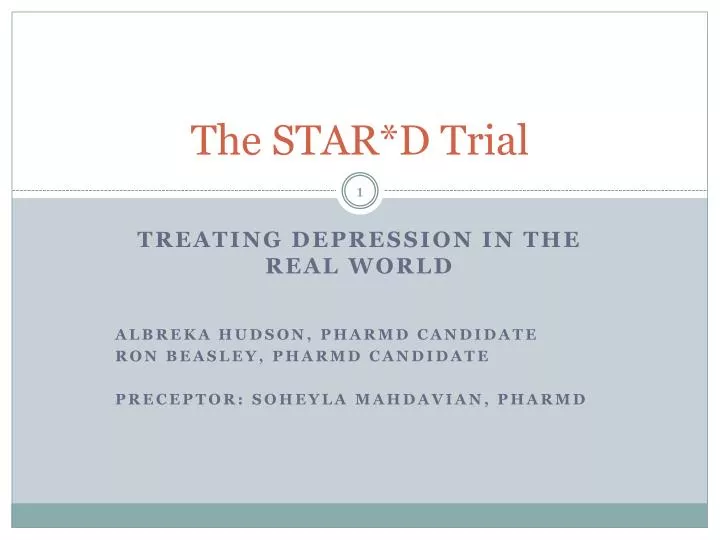 the star d trial