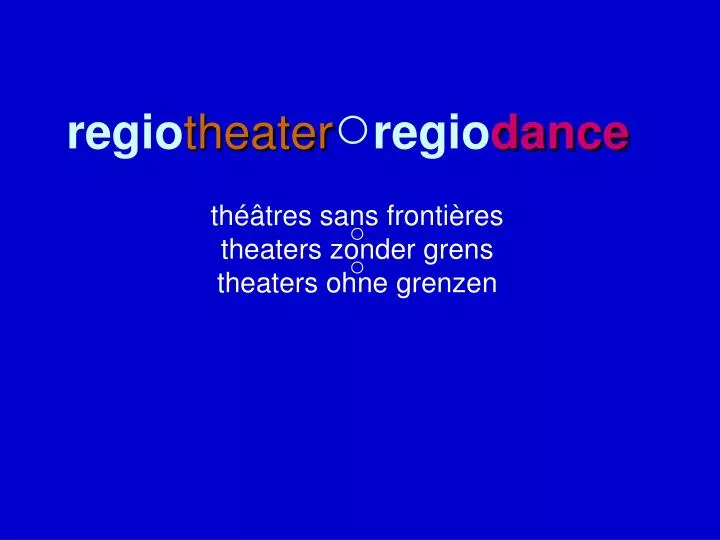 th tres sans fronti res theaters zonder grens theaters ohne grenzen
