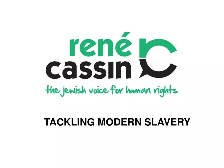 tackling modern slavery