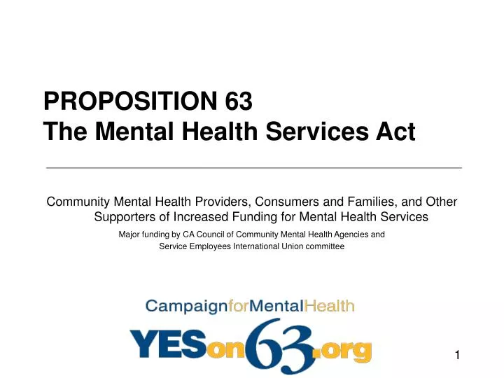 proposition 63 the mental health services act