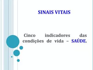 sinais vitais