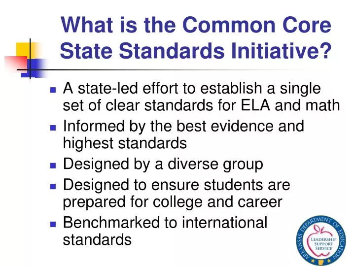 what is the common core state standards initiative