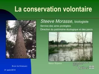 la conservation volontaire