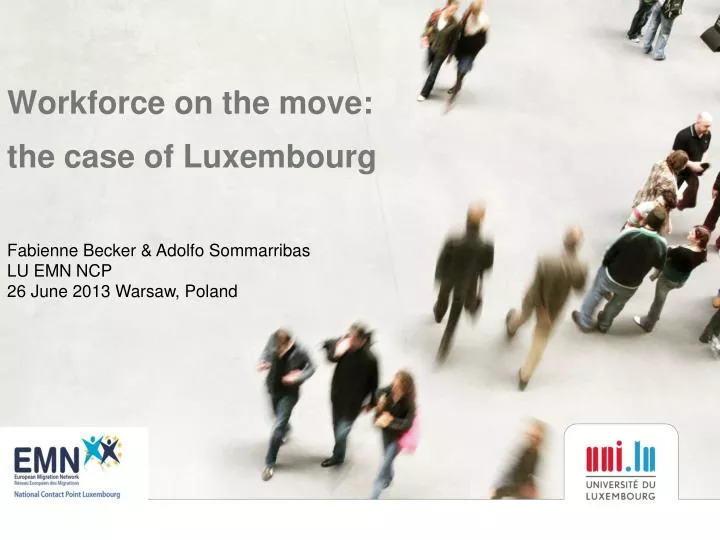 workforce on the move the c ase of luxembourg
