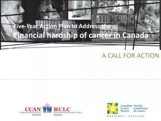 Five-Year Action Plan to Address the Financial hardship of cancer in Canada