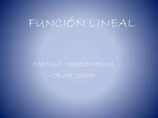 funci n lineal
