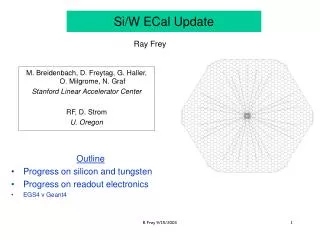 Si/W ECal Update