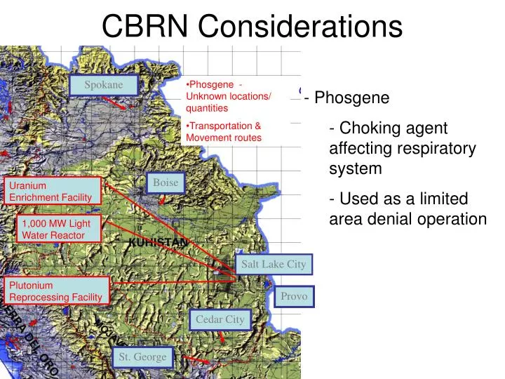 cbrn considerations