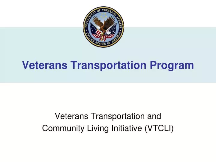 veterans transportation program
