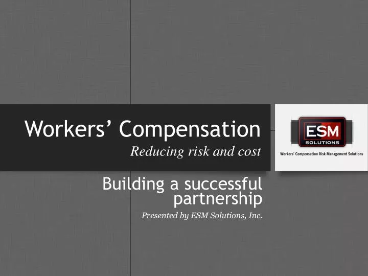 workers compensation reducing risk and cost