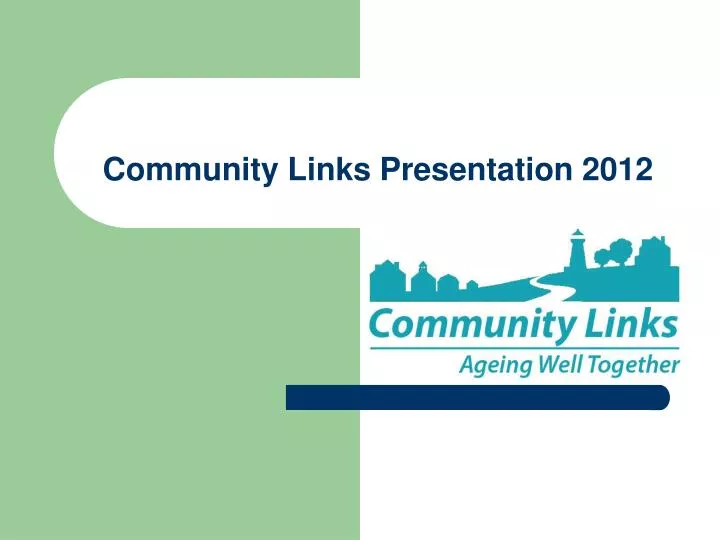 community links presentation 2012
