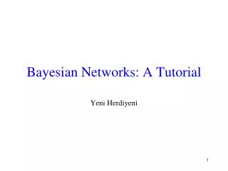 Bayesian Networks: A Tutorial