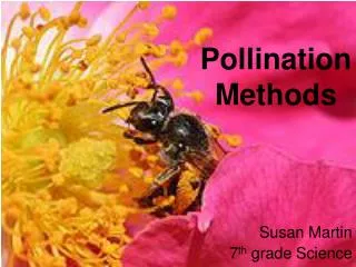 Pollination Methods