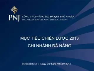 m c ti u chi n l c 2013 chi nh nh n ng