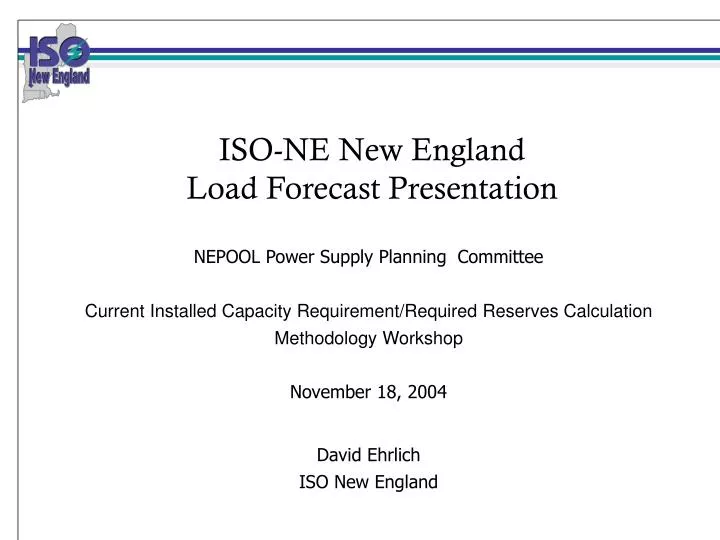iso ne new england load forecast presentation