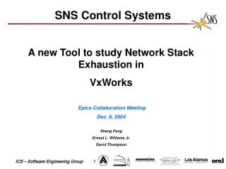 SNS Control Systems