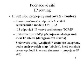 po ta ov s t ip routing