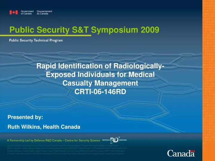 public security s t symposium 2009