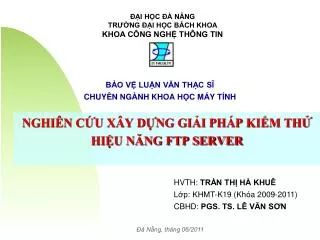 b o v lu n v n th c s chuy n nga nh khoa ho c ma y ti nh