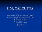 IIM, CALCUTTA - slide 1