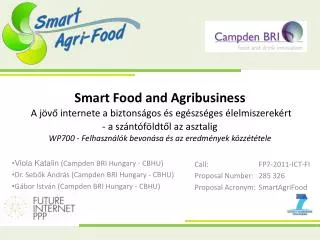 call fp7 2011 ict fi proposal number 285 326 proposal acronym smartagrifood