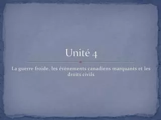 unit 4