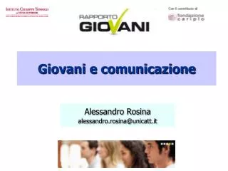 giovani e comunicazione