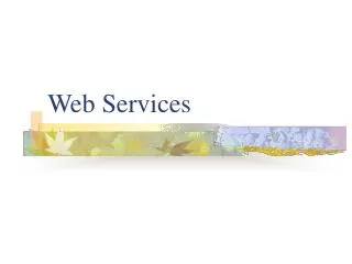 Web Services