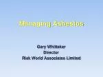 Understanding Asbestos Management: Legal Changes and Implementation Strategies - slide 1