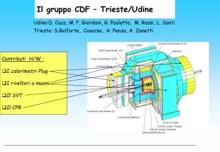 il gruppo cdf trieste udine