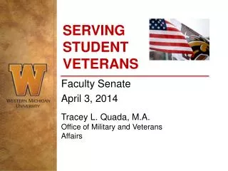 SERVING STUDENT VETERANS