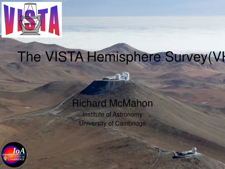 the vista hemisphere survey vhs