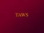 TAWS - slide 1