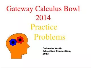 Gateway Calculus Bowl 2014