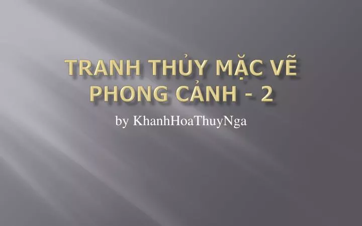 tranh th y m c v phong c nh 2