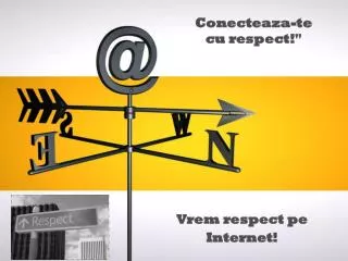 vrem respect pe internet